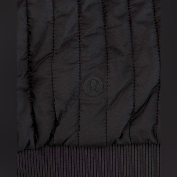 Lululemon Non-Stop Bomber Jacket *Textured Black Size 12
Reversible* - Picture 3 of 9
